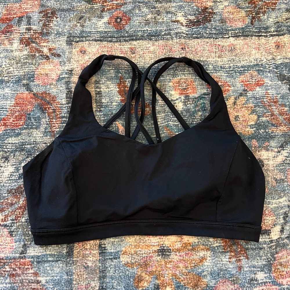 Lululemon Black Sports Bra